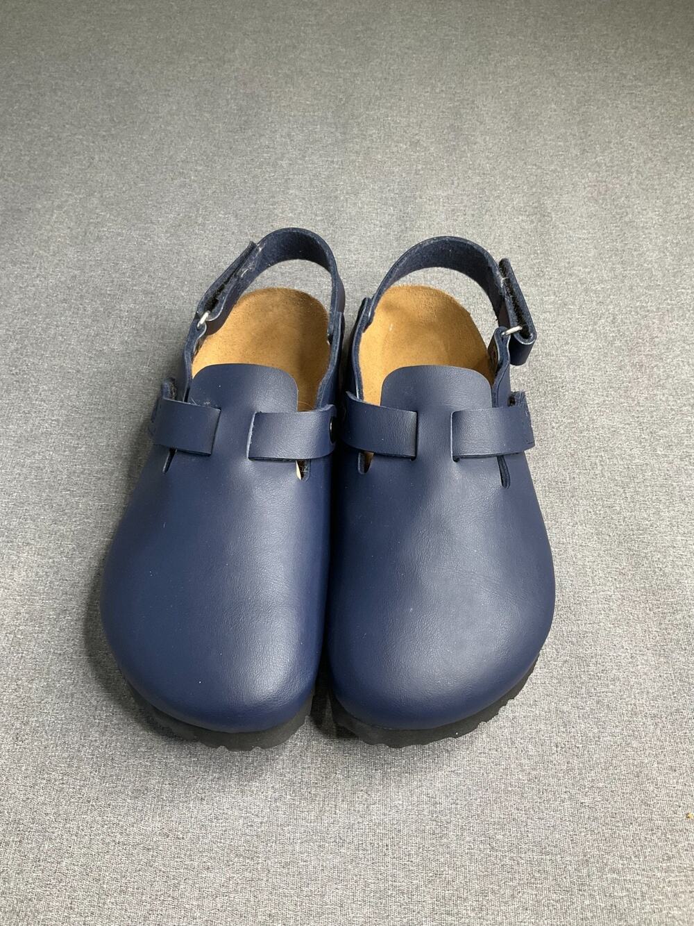 Navy Blue Birkenstock BIRKI'S Double Strap 250 Women's 8-8.5